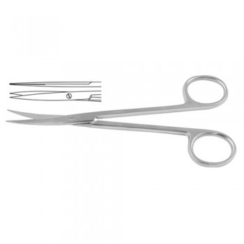 Metzenbaum Dissecting Scissor Straight - Sharp/Sharp - Toothed Stainless Steel, 14.5 cm - 5 3/4"